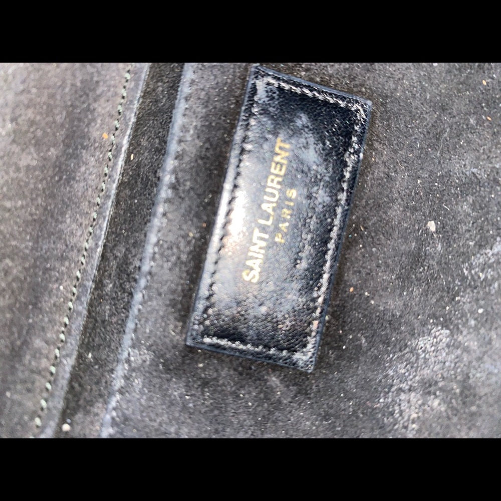 Saint Laurent Y Studs Besace Crossbody Bag - Picture 6 of 9